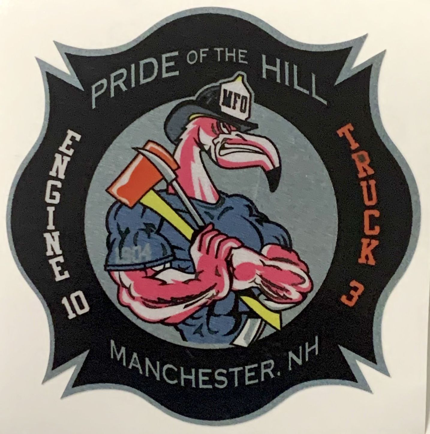 Engine 10, Pink Flamingos